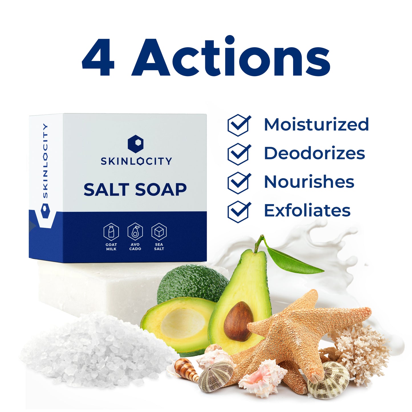 Salt Soap Facial Bar