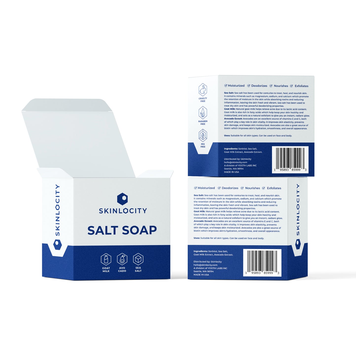 Salt Soap Facial Bar